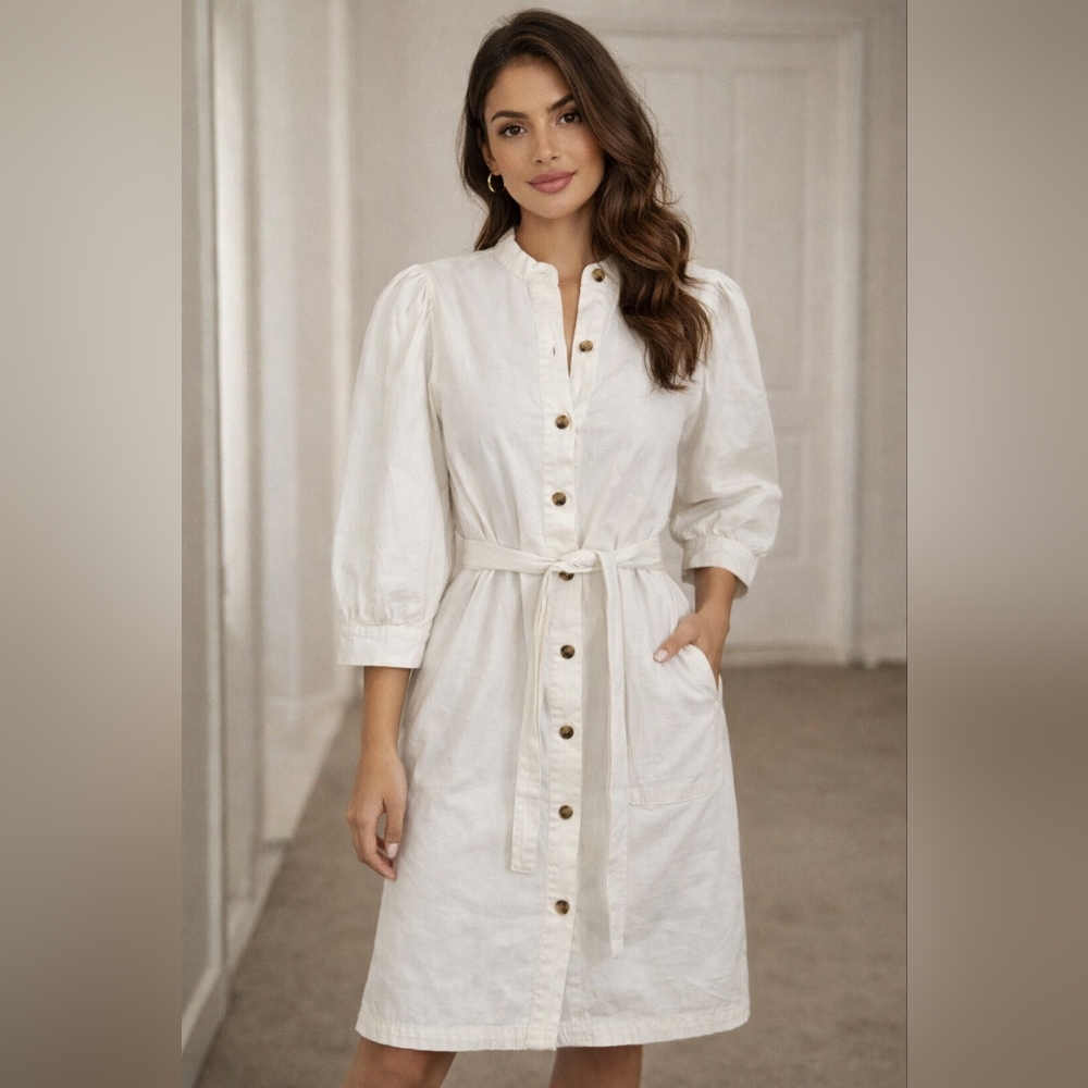 WHO WHAT WEAR Shirt Dress